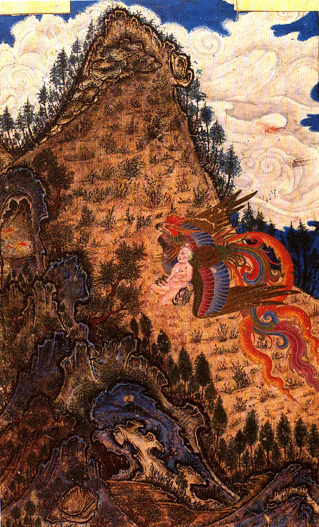 Zal Taken by the Simurgh