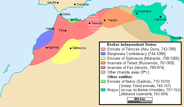 North Africa After the Berber Revolt (739-743 CE)