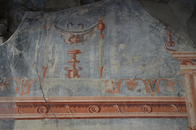 Fresco in the Fourth Pompeian Style
