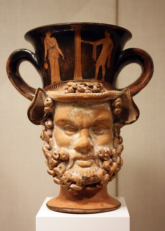 Satyr Kantharos