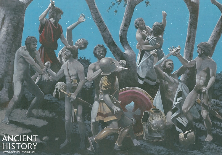 Vibenna Brothers Slaying Their Captors