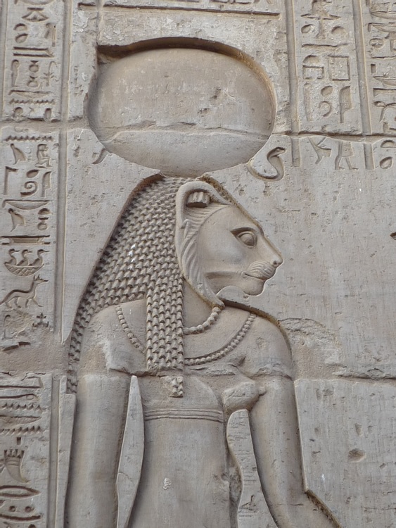 Relief of Tefnut, Kom Ombo