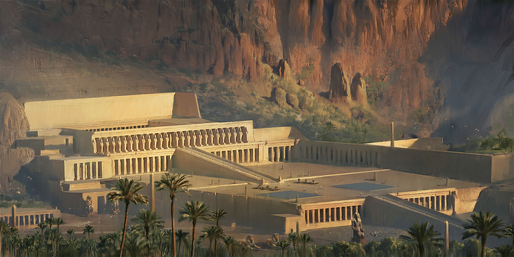 Valley of the Kings (Artist's Impression)