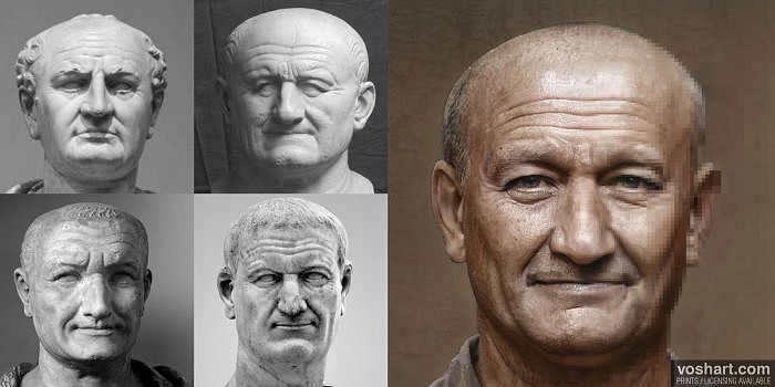 Vespasian (Artistic Facial Reconstruction)