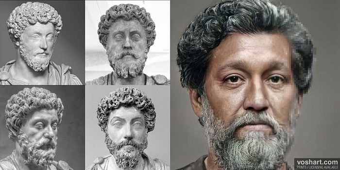 Marcus Aurelius (Artistic Facial Reconstruction)