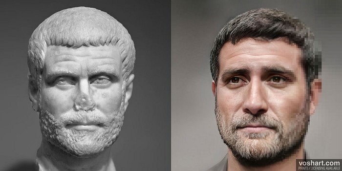 Claudius Gothicus (Artistic Facial Reconstruction)
