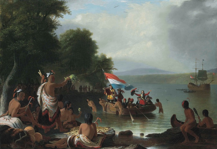 Landing of Henry Hudson