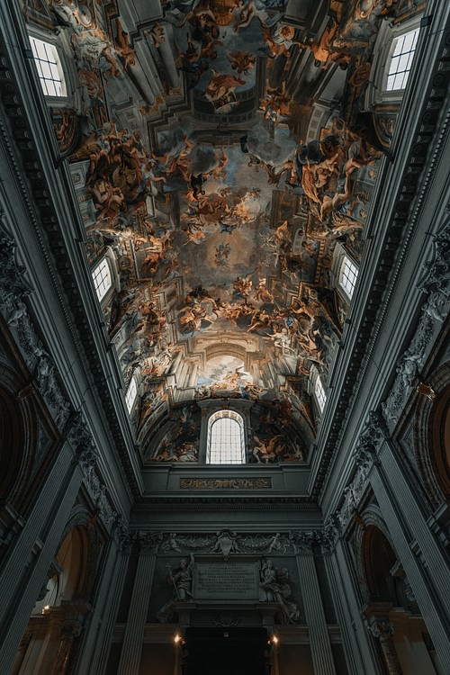 Ceiling of the Church of St. Ignatius of Loyola, Rome