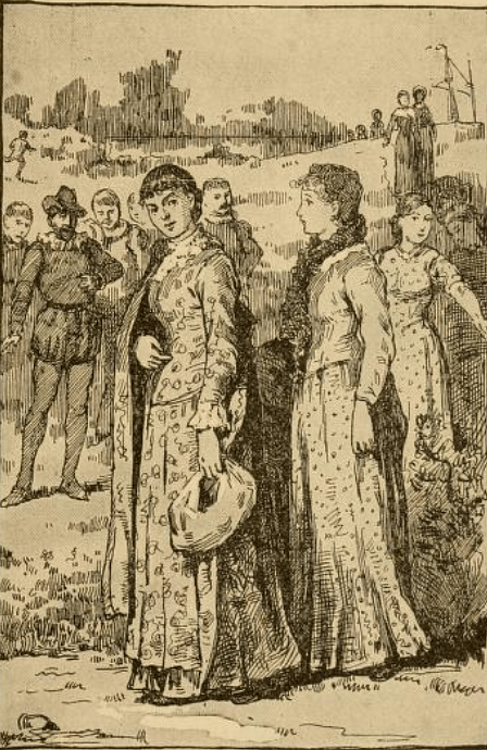 Jamestown Colonists Choosing Brides