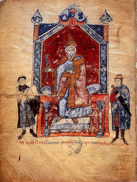 Illustration of Matilda of Tuscany