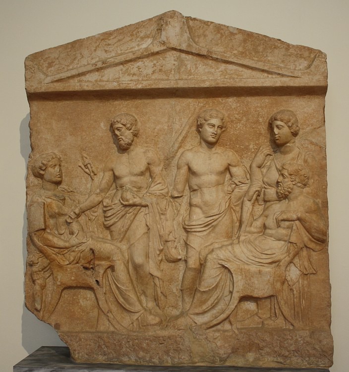 Boeotian Grave Stele