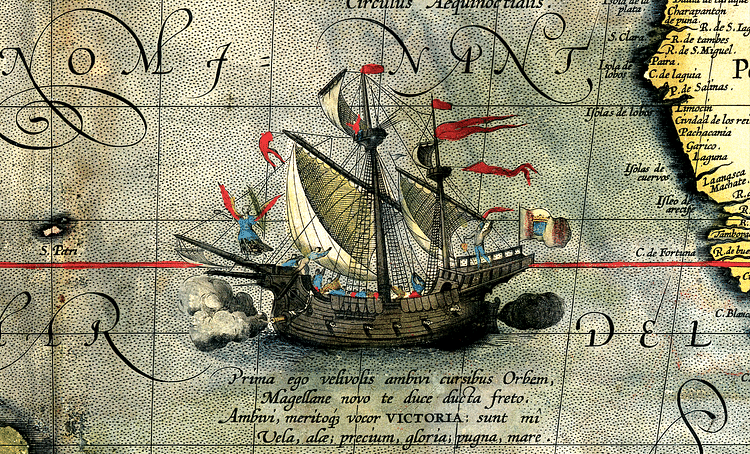 Magellan's Ship Victoria