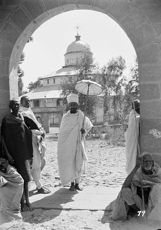 Ethiopian Monastery of Debre Libanos in 1934