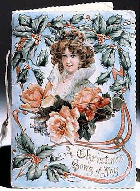 Victorian Christmas Card