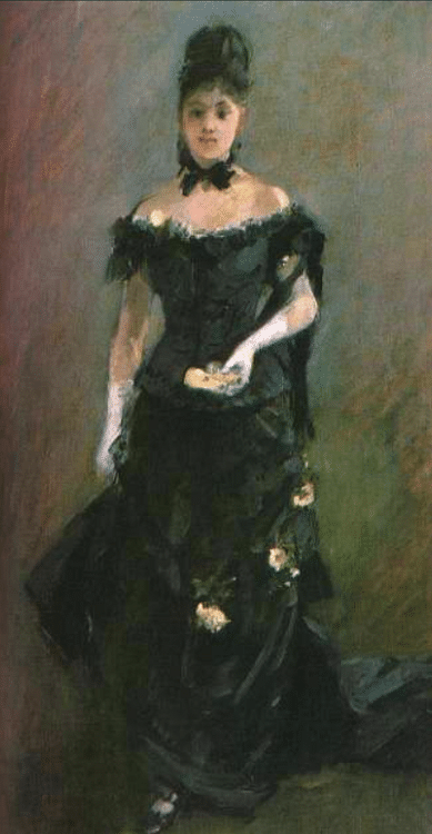 Before the Theatre by Morisot