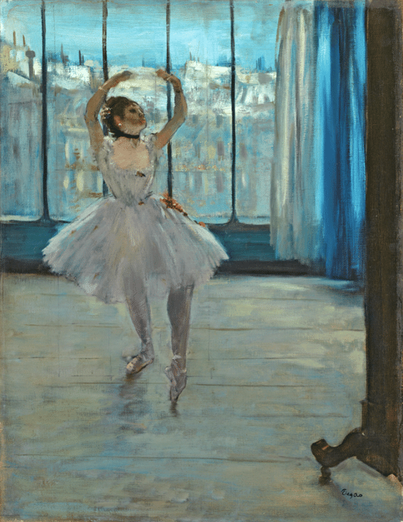 Dancer in Front of a Window by Degas