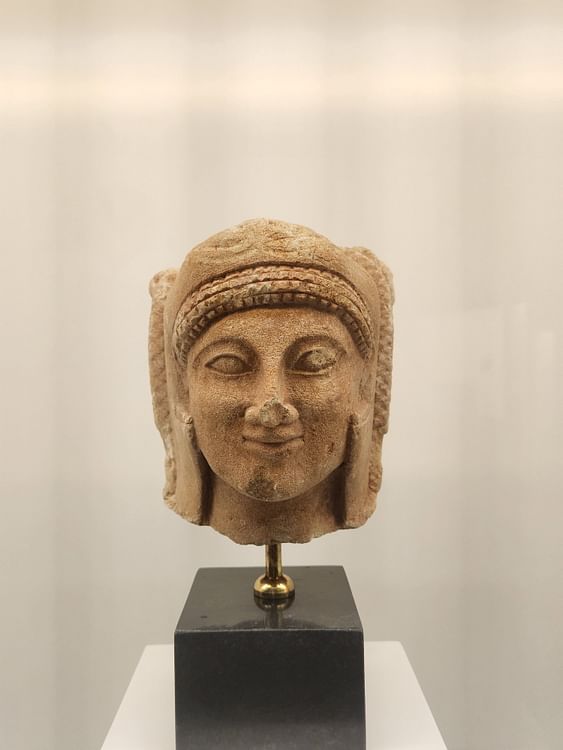 Head of a Statue of the Cypriot Herakles