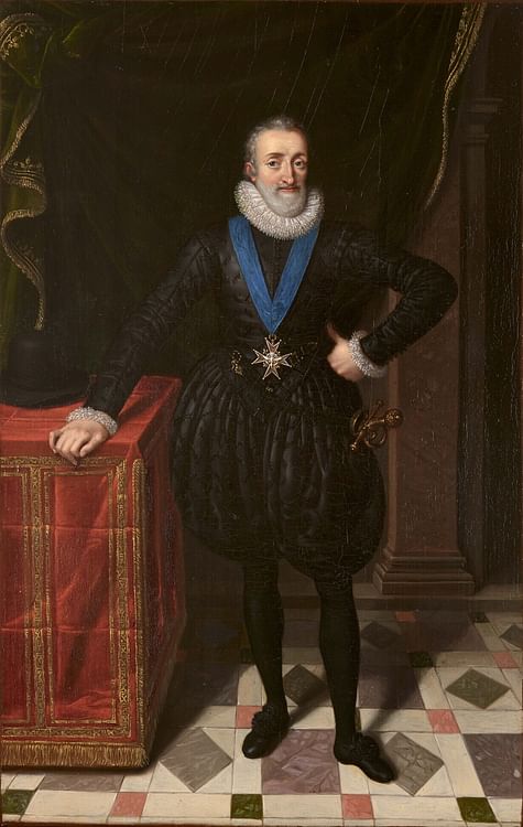 Portrait of Henry IV of France