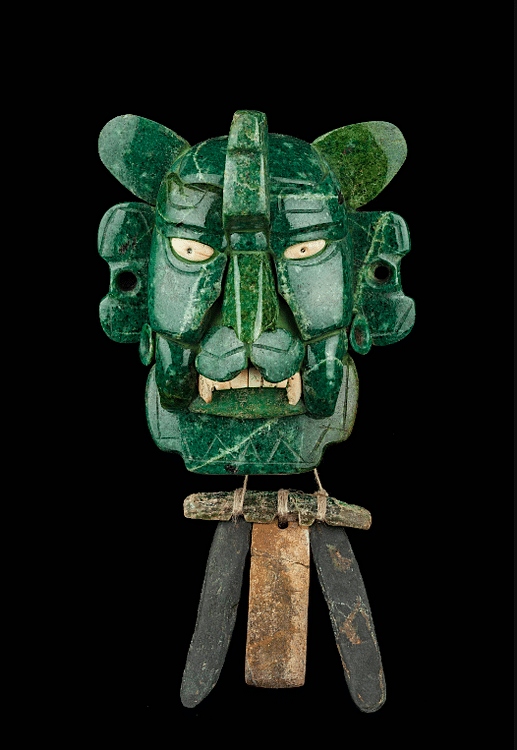 Zapotec Jade Bat Assemblage