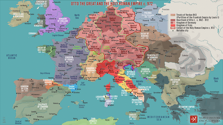 Otto the Great and the Holy Roman Empire c. 972
