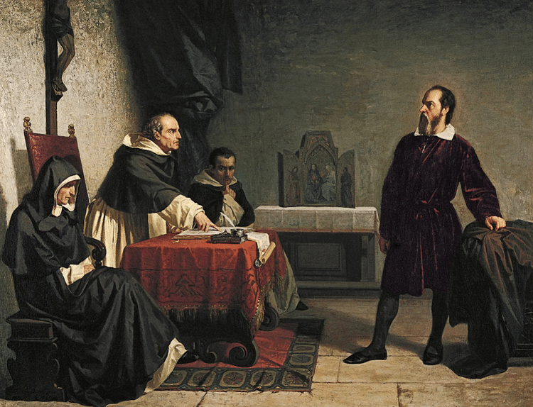 Galileo Facing the Roman Inquisition