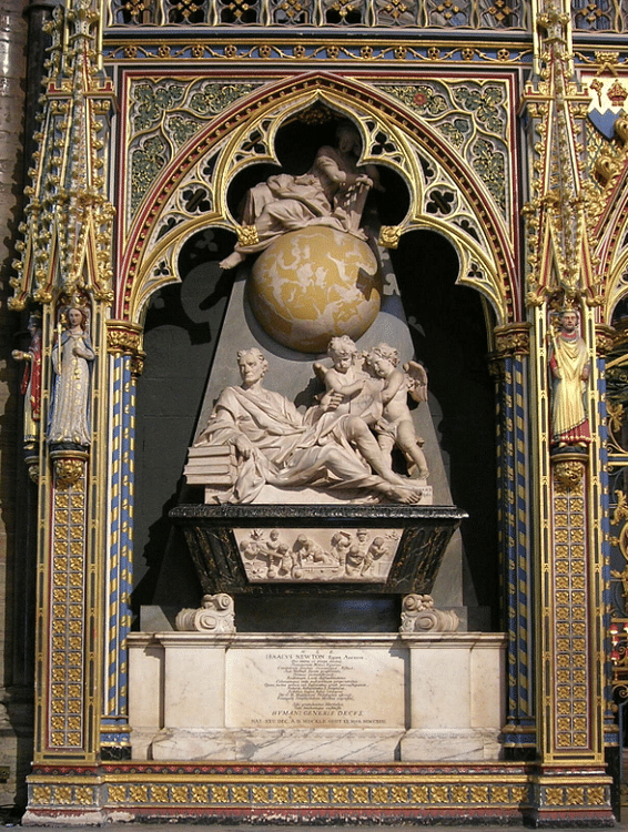 Tomb of Isaac Newton