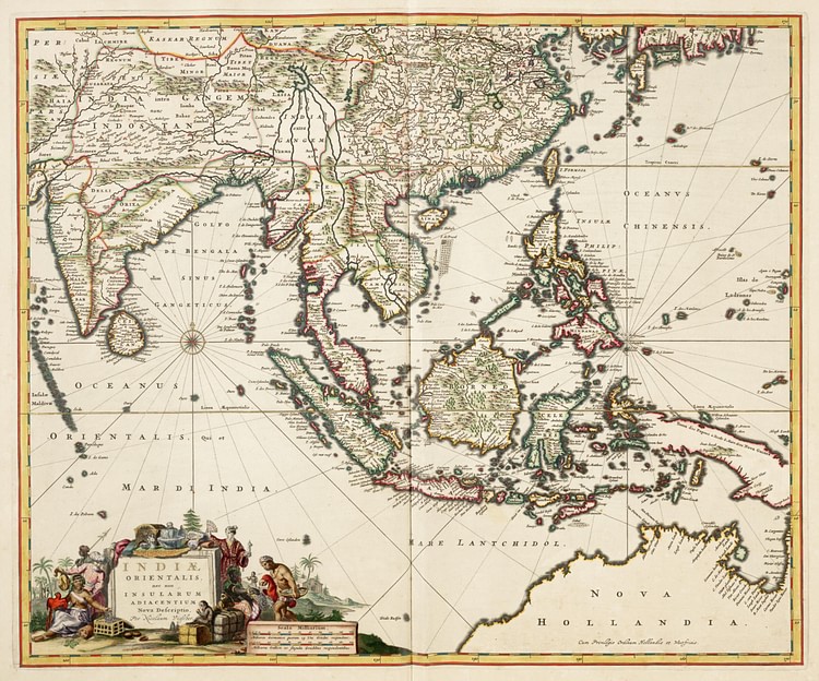 Dutch East India Company Trading Regions