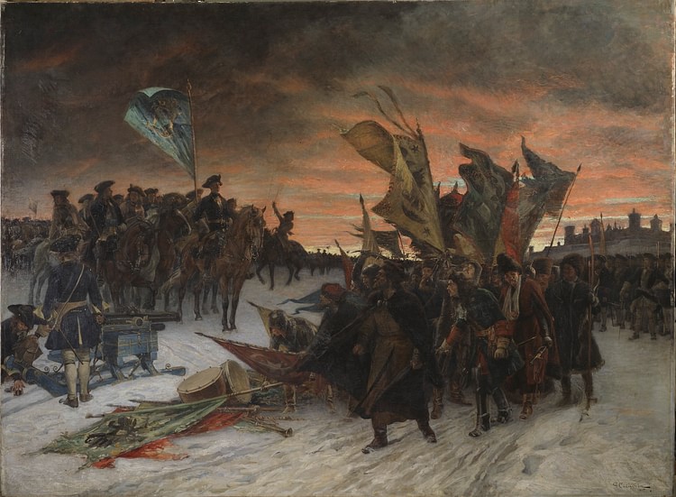 Narva By Gustaf Cederström