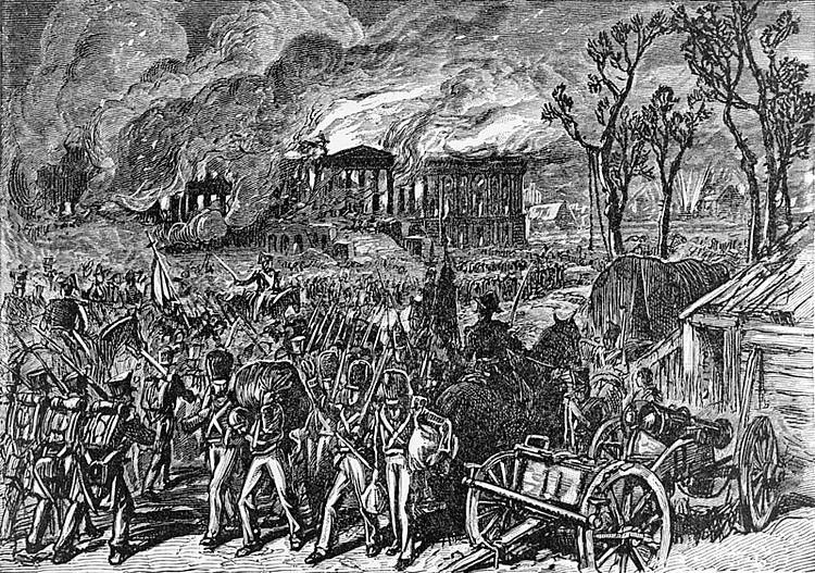 Burning of Washington, 1814