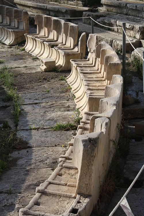 Seats of the Theatre of Dionysos, Athens