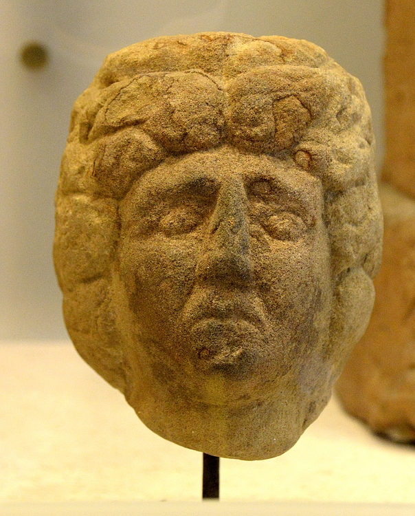 Head of a Local Deity, Birrens, Scotland