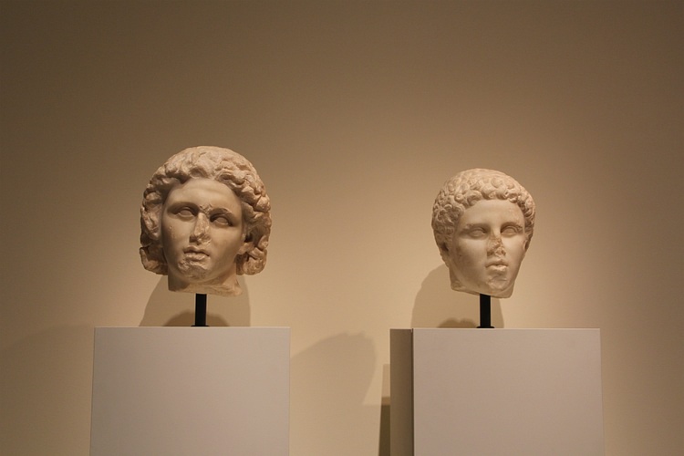Portraits of Alexander and a Youth (Hephaestion?)