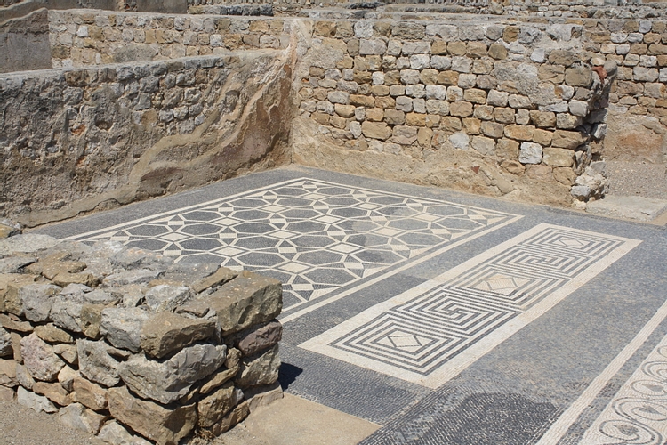 Geometric Mosaic Flooring, Empuries