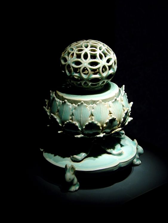 Korean Celadon Incense Burner