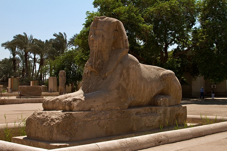 Alabaster Sphinx in Memphis