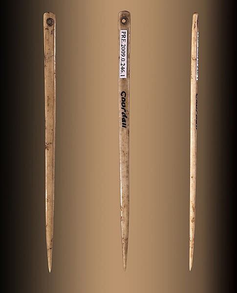 Magdalenian Bone Sewing Needle