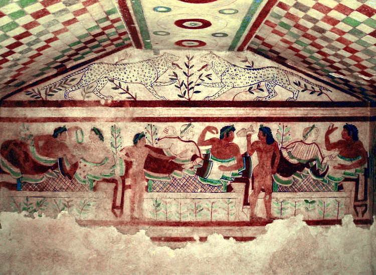 Tomb of The Lionesses, Tarquinia