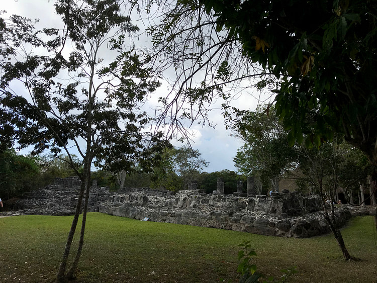 Maya Ruins of San Gervasio on Cozumel, Mexico