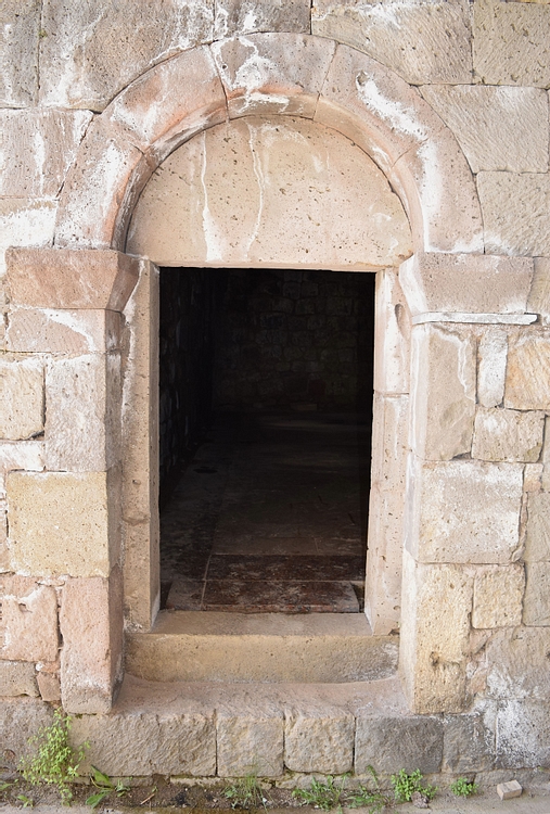 Doorway at Tatev Monastery in Armenia