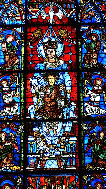 Blue Virgin Window, Chartres Cathedral