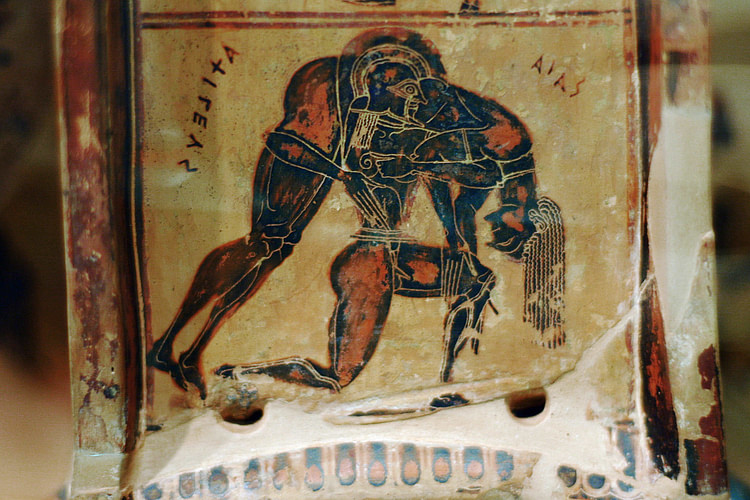 Ajax and Achilles, Francois Vase